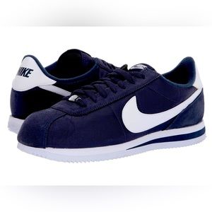 Nike Cortez ‘72 Basic Nylon ‘Obsidian-White-Metallic Silver’